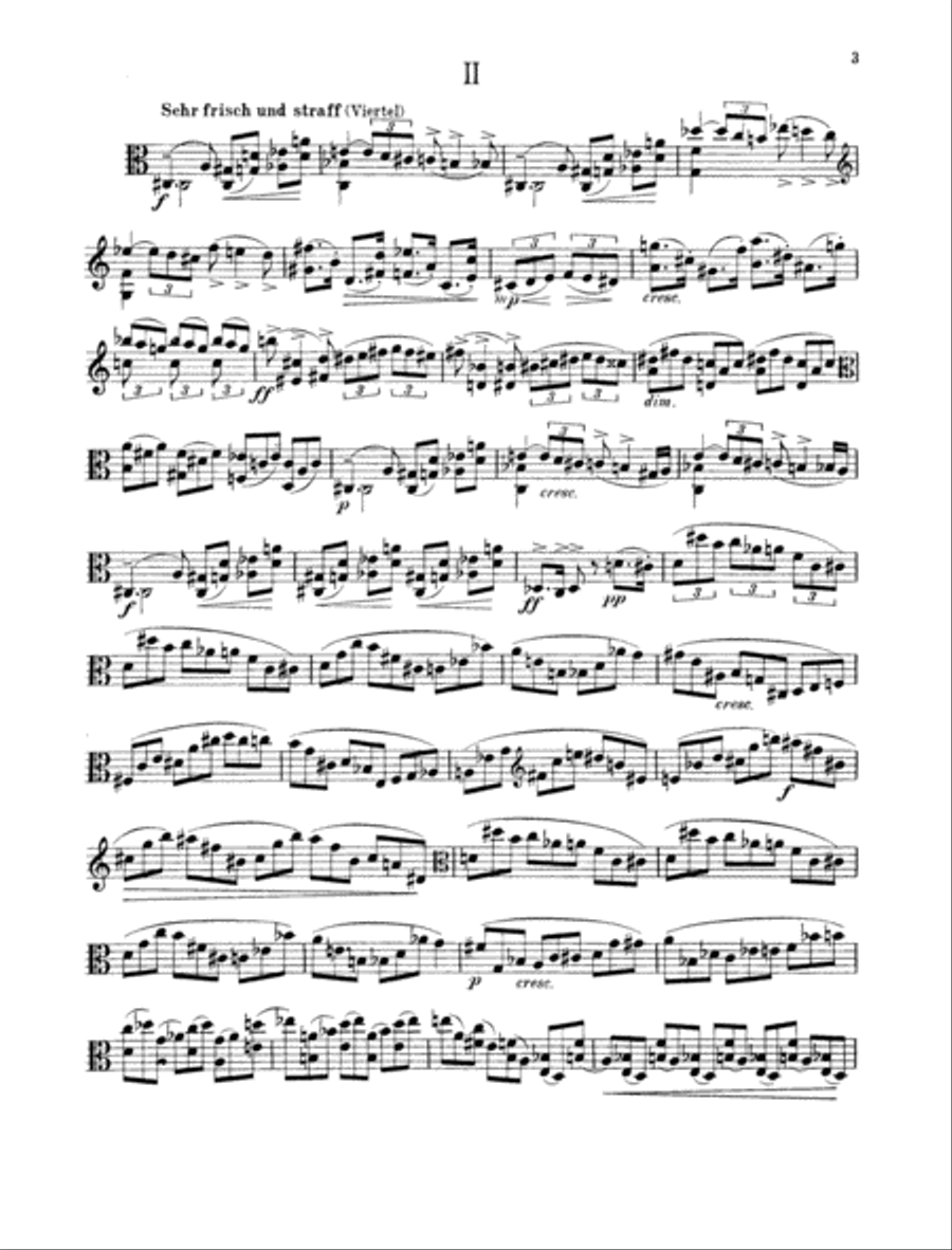 Viola Sonata Viola Solo scores gallery preview page 2