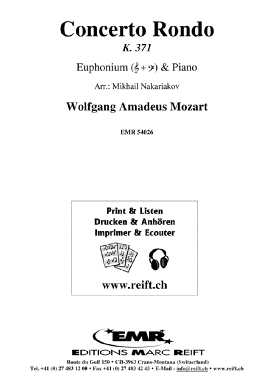 Concerto Rondo Concerto Rondo Euphonium scores gallery preview page 2