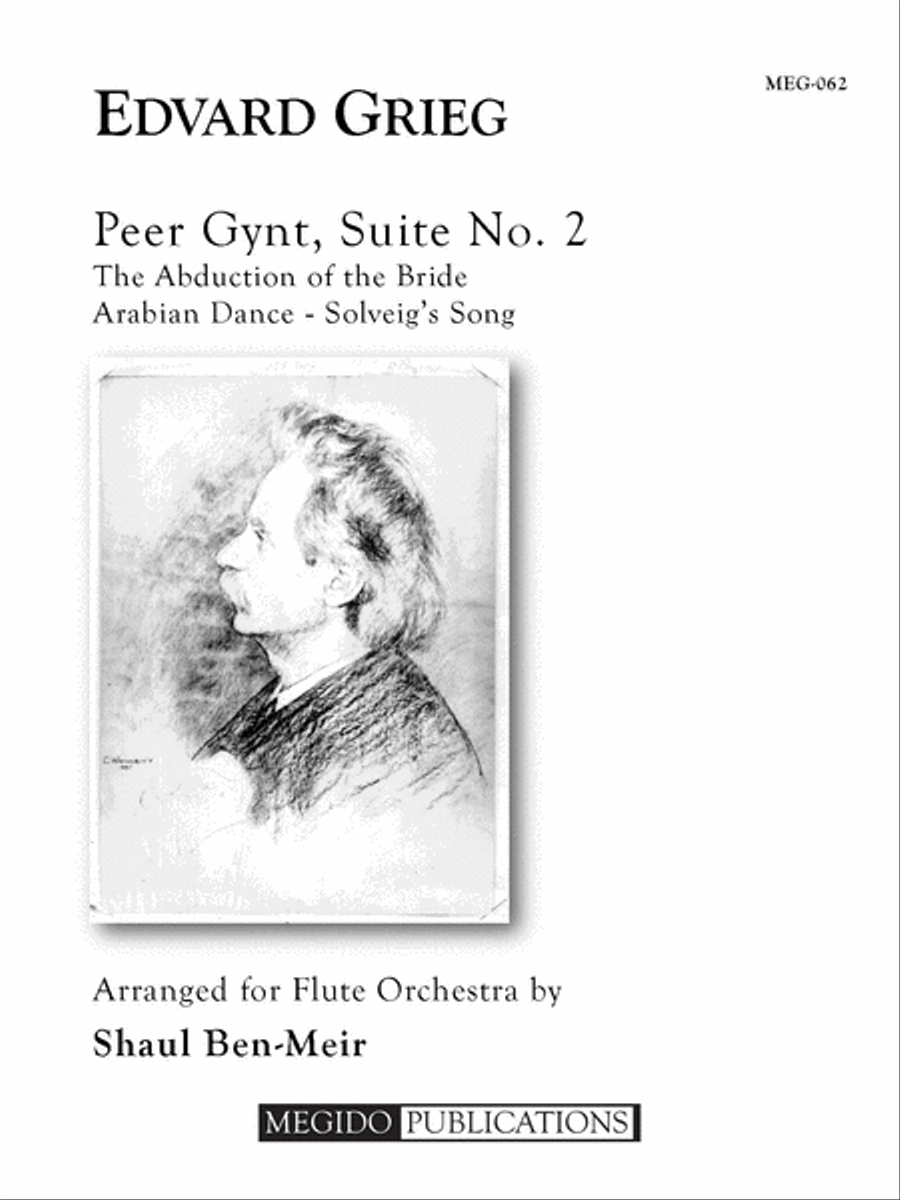 Peer Gynt Suite No. 2 for Flute Orchestra Flute Choir scores gallery preview page 1