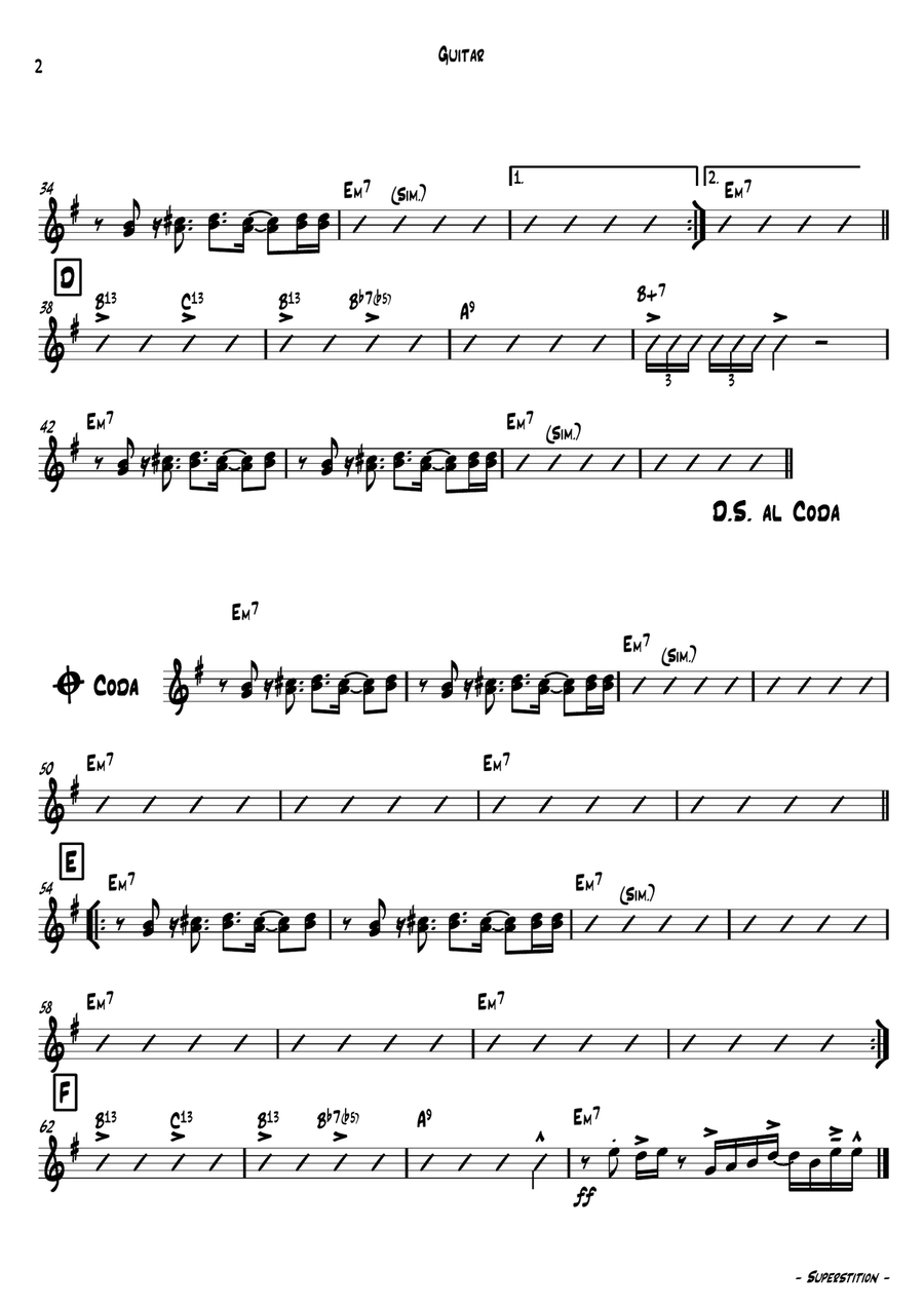 Superstition Jazz Ensemble scores gallery preview page 5