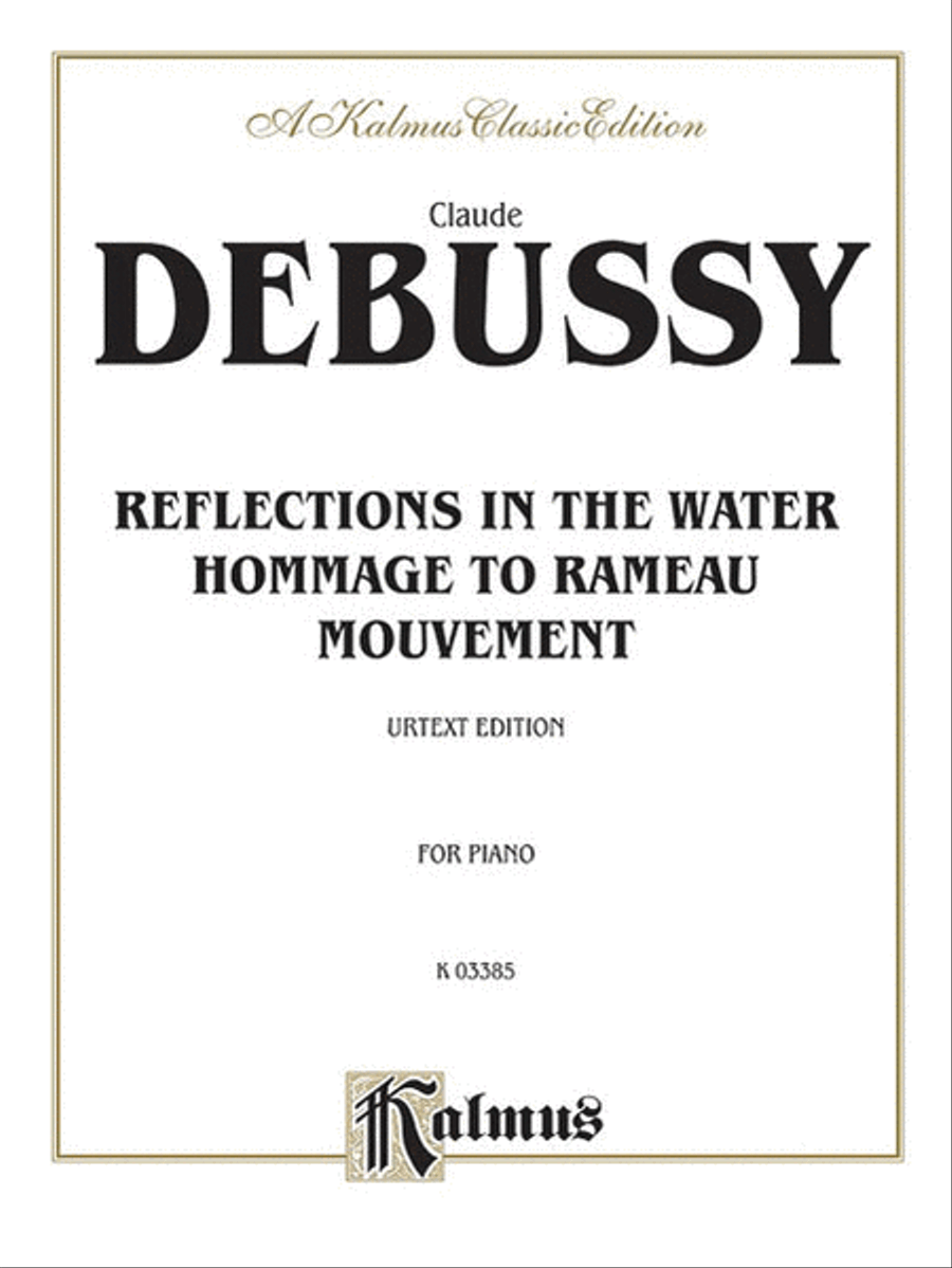 Reflets Dans L'eau Small Ensemble scores gallery preview page 1