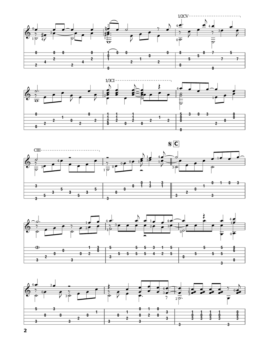 You've Got A Friend You've Got A Friend Acoustic Guitar scores gallery preview page 2
