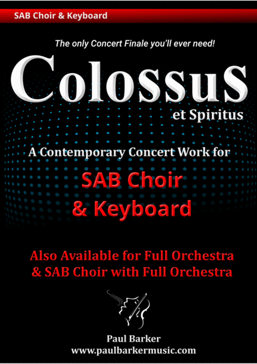 Colossus (SAB Choir/Piano) image number null
