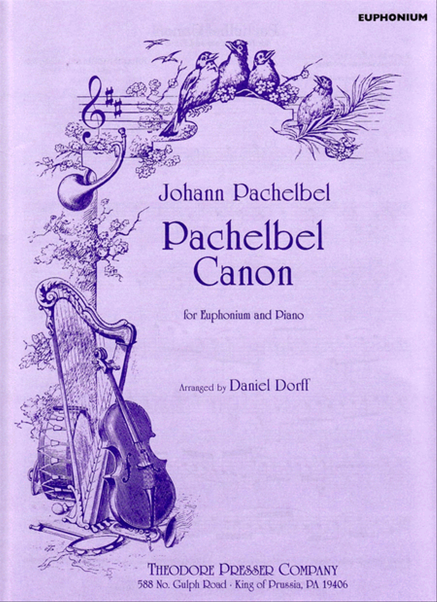 Pachebel Canon Chamber Music scores gallery preview page 1