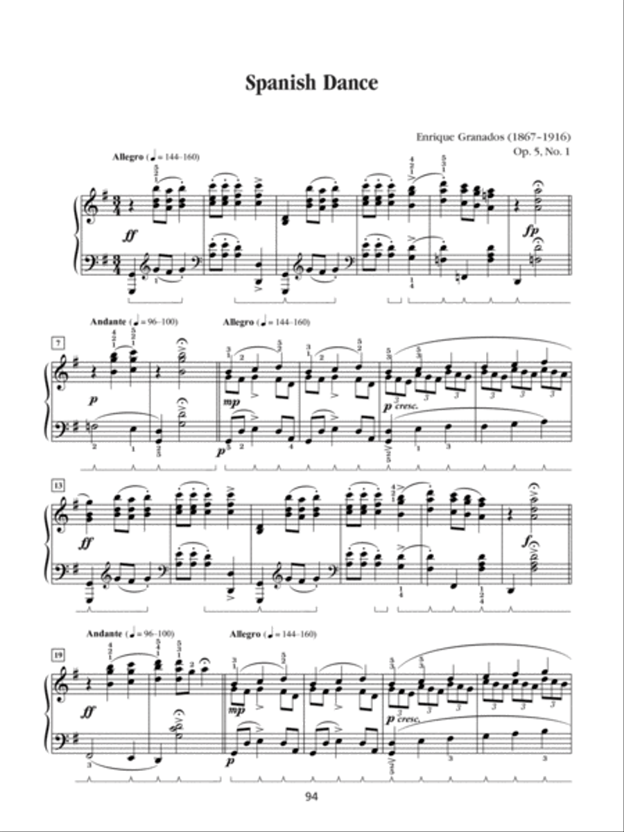 Classics for the Developing Pianist Piano Solo scores gallery preview page 6