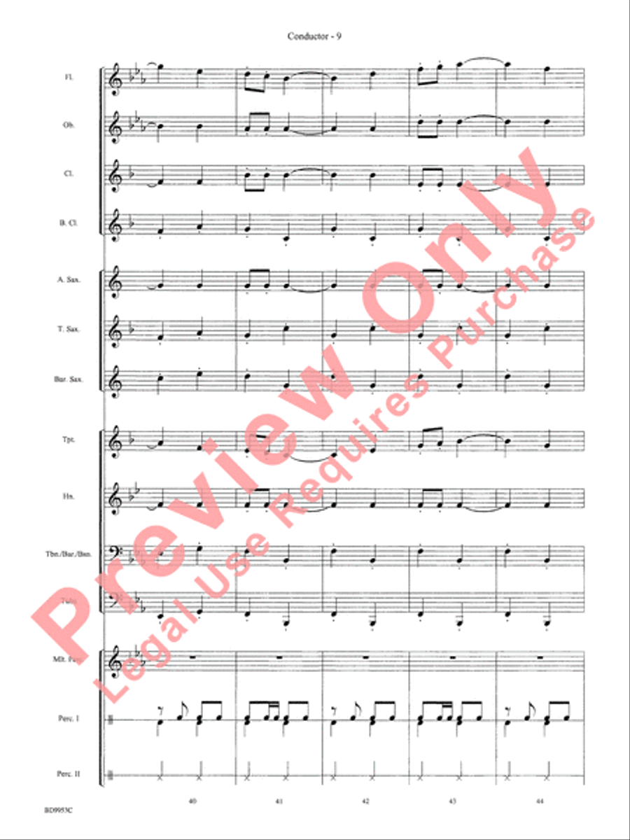 Manhattan Beach Manhattan Beach Concert Band scores gallery preview page 11