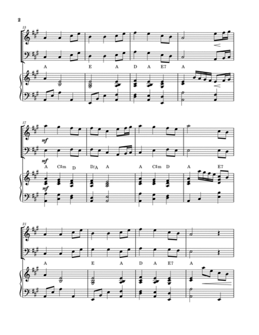 Come Thou Fount of Every Blessing (Violin and Cello Duet) image number null