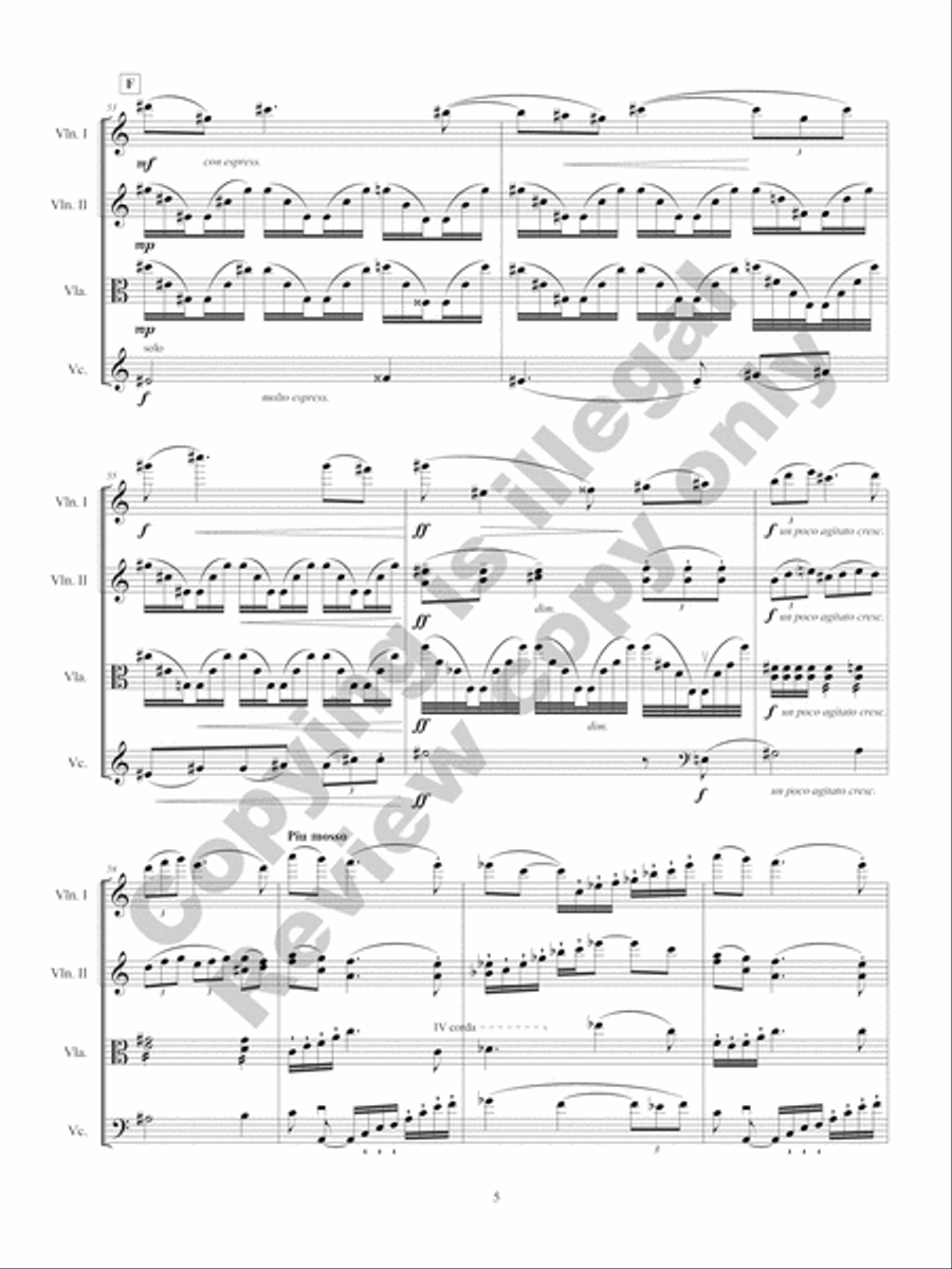 The Wind in the Willows String Quartet scores gallery preview page 11