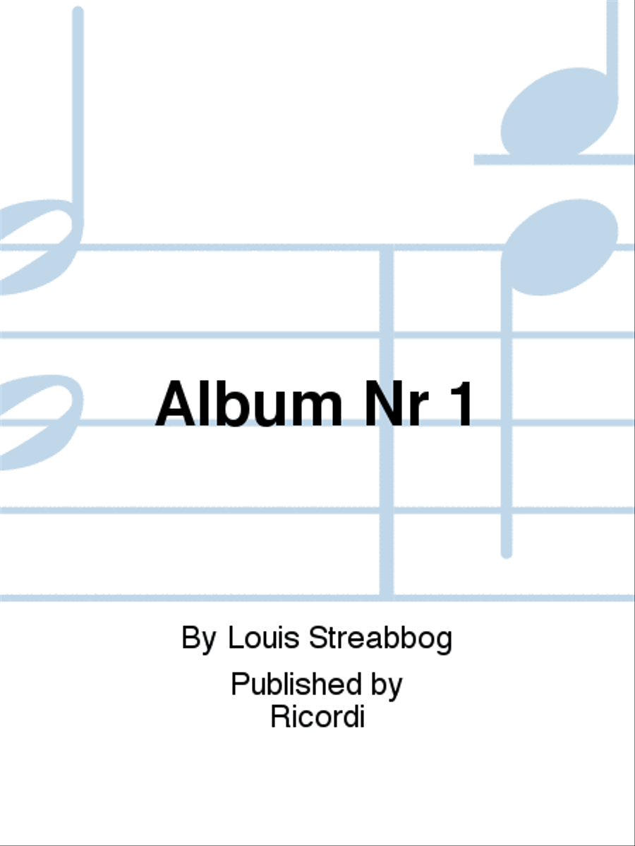 Album Nr 1 Album Nr 1 School and Community scores gallery preview page 1