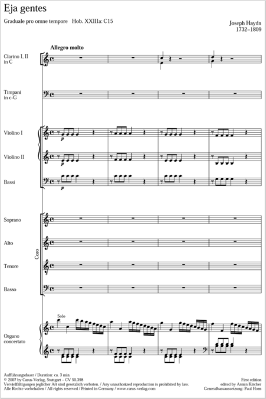 Eja gentes 4-Part scores gallery preview page 2