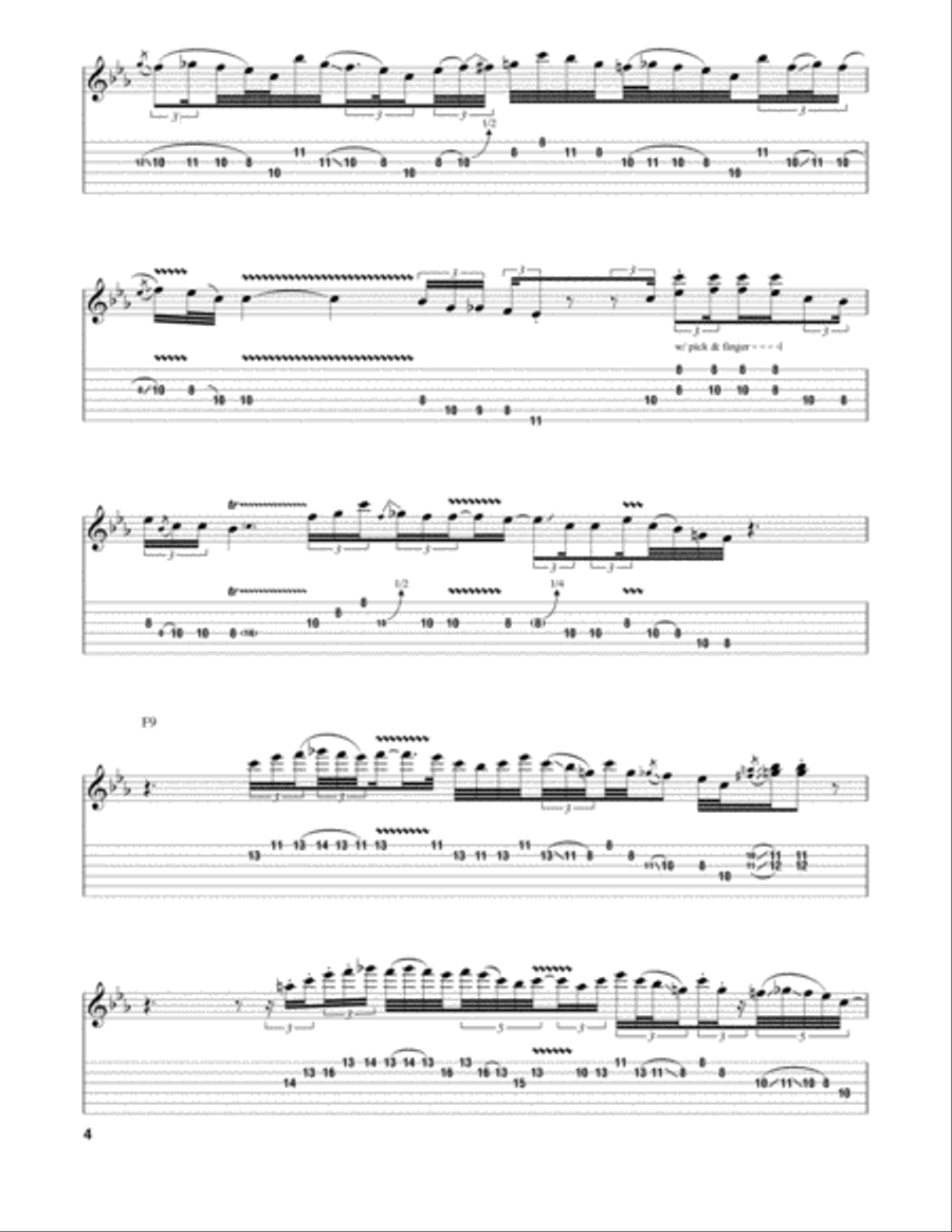 Tin Pan Alley Tin Pan Alley Electric Guitar scores gallery preview page 4