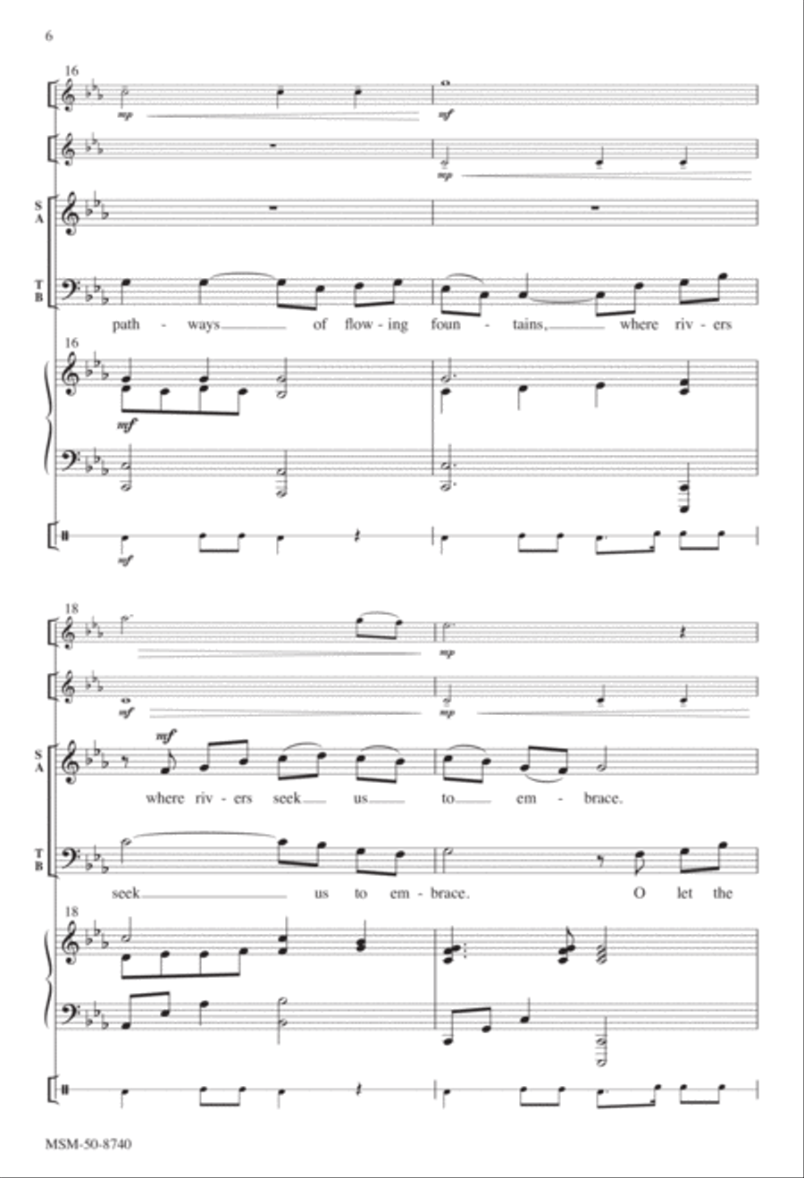Rivers of Living Water Rivers of Living Water 4-Part scores gallery preview page 6