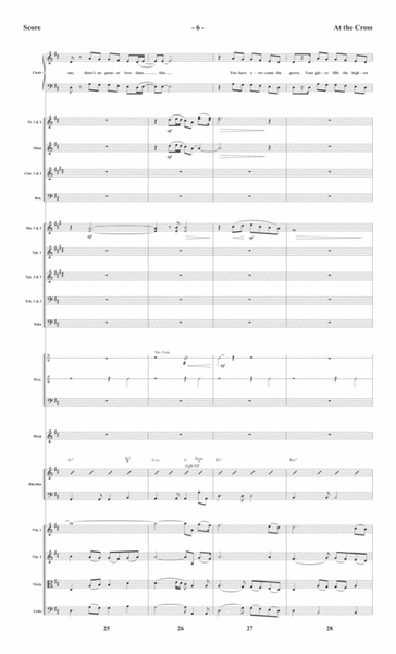 At the Cross - Orchestral Score and CD with Printable Parts