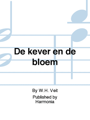 Book cover for De kever en de bloem