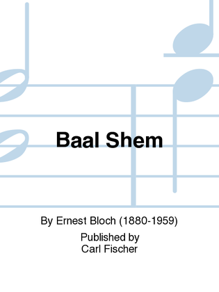 Book cover for Baal Shem