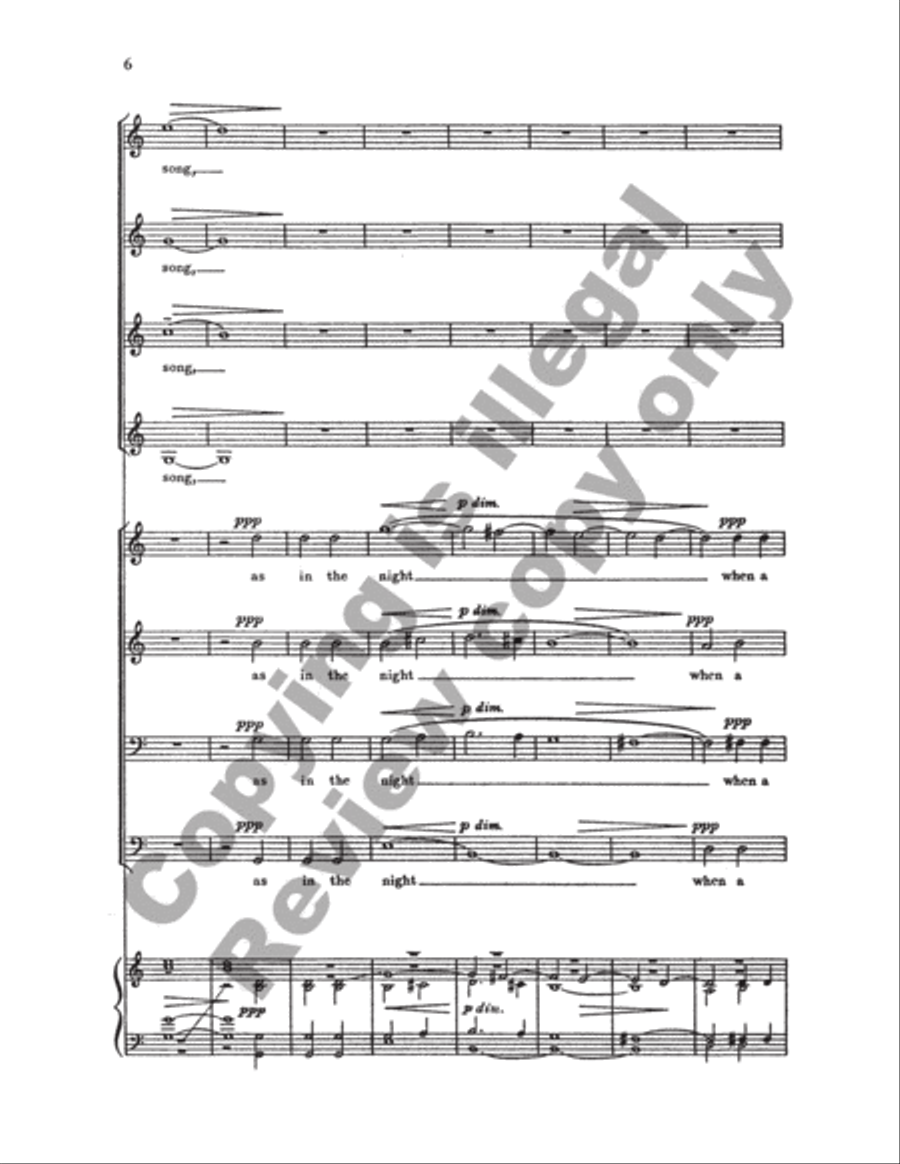 Have Ye Not Known? & Ye Shall Have a Song SSAATTBB scores gallery preview page 14