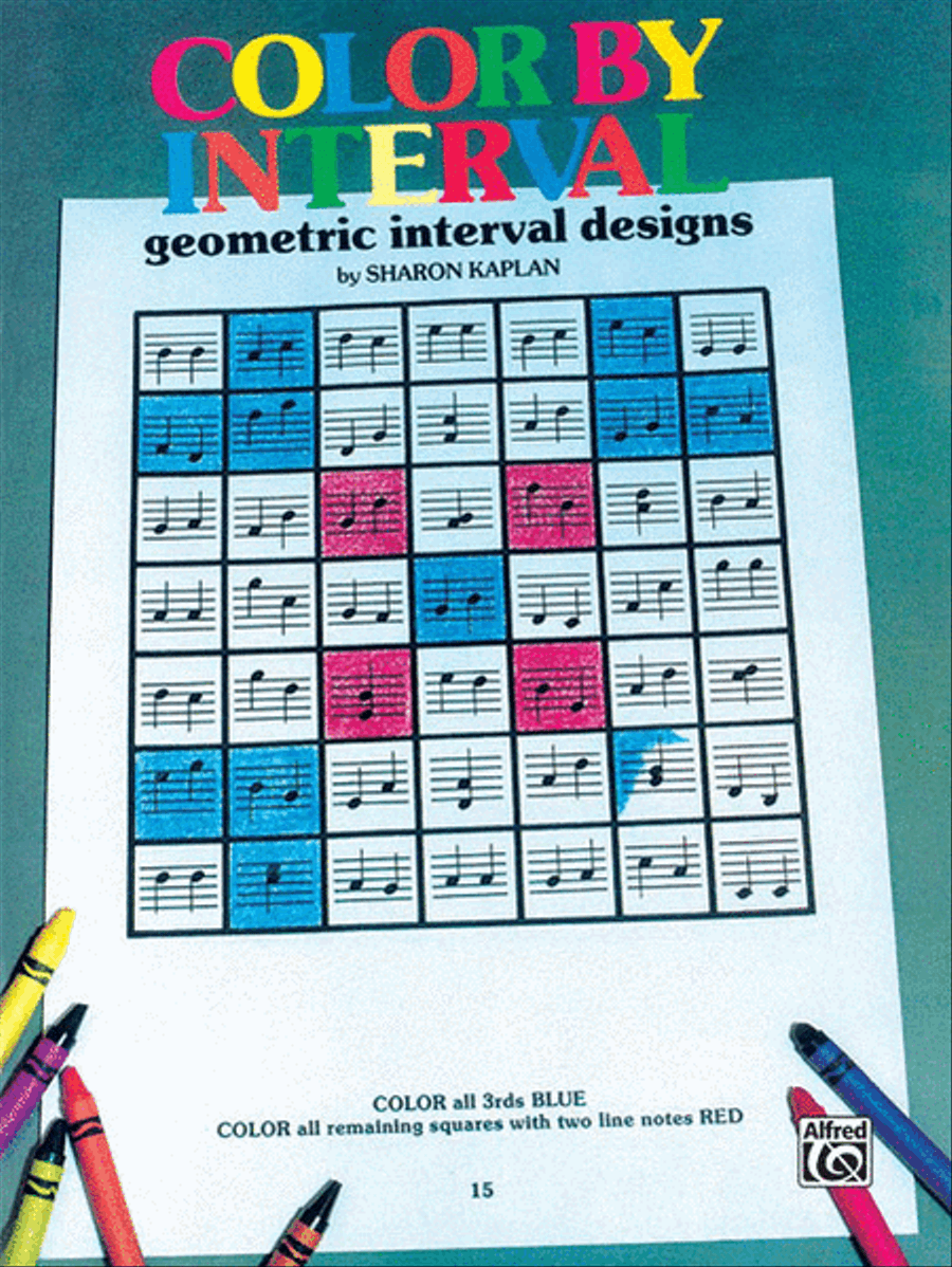 Book cover for Color by Interval, Book 1