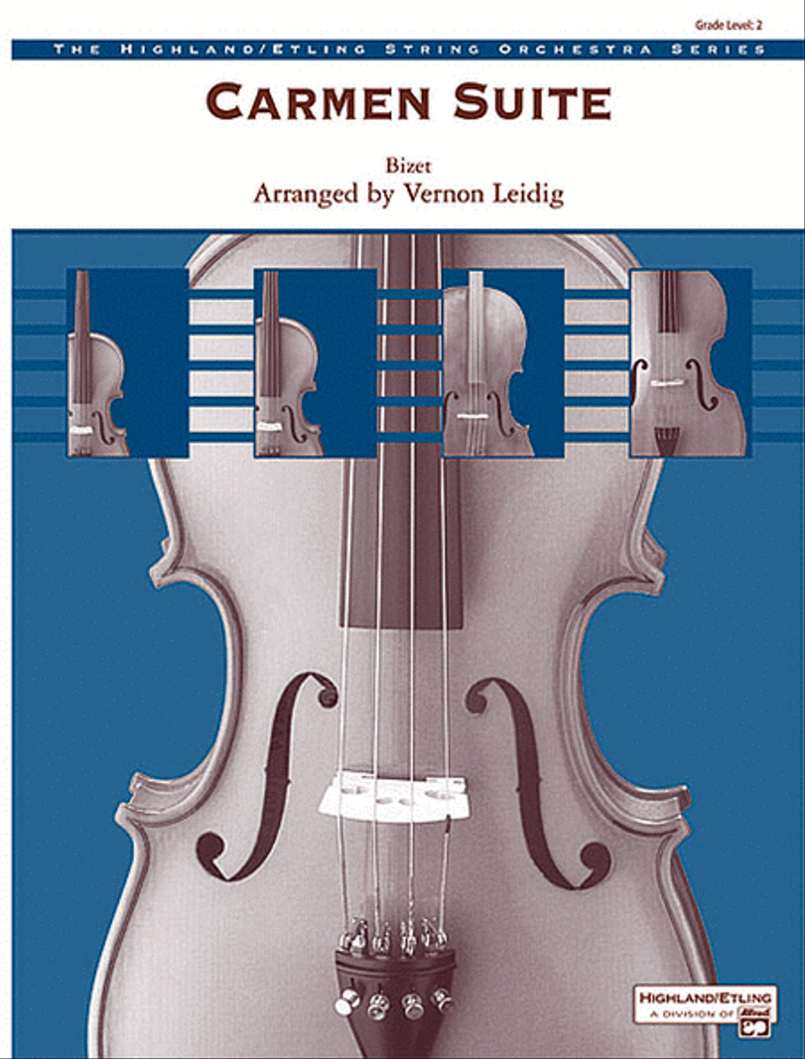 Carmen Suite String Orchestra scores gallery preview page 1