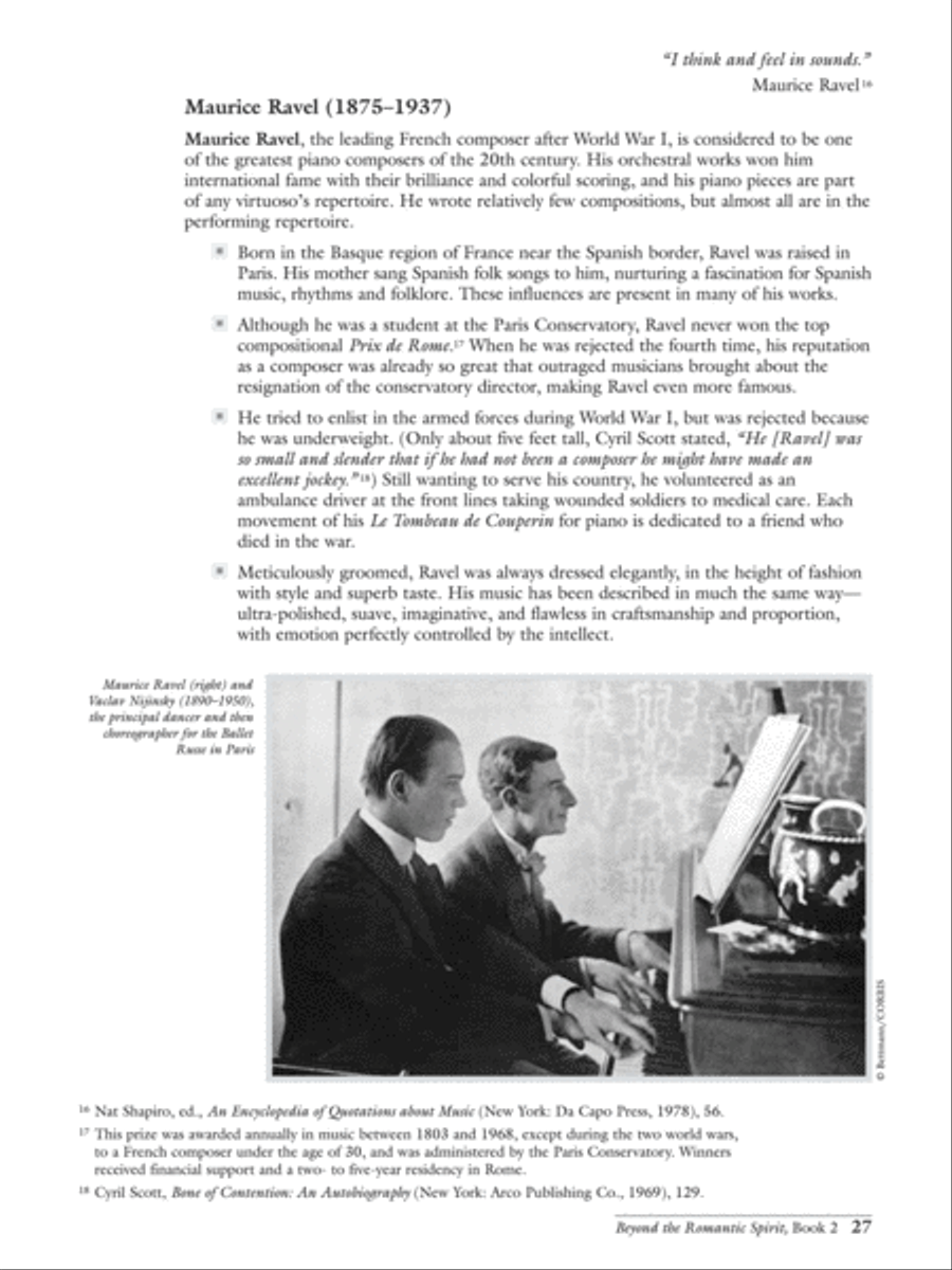 Beyond the Romantic Spirit (1880--1922), Book 2 Piano Solo scores gallery preview page 13