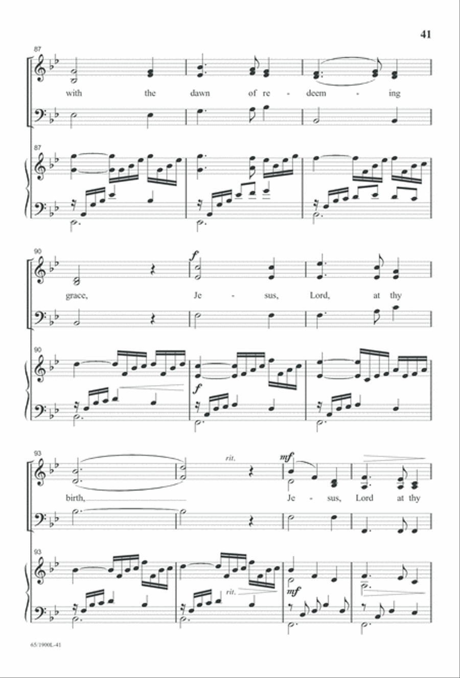 Love's Pure Light 3-Part scores gallery preview page 43
