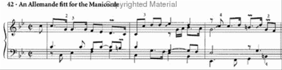 fitt for the Manicorde fitt for the Manicorde Harpsichord scores gallery preview page 2