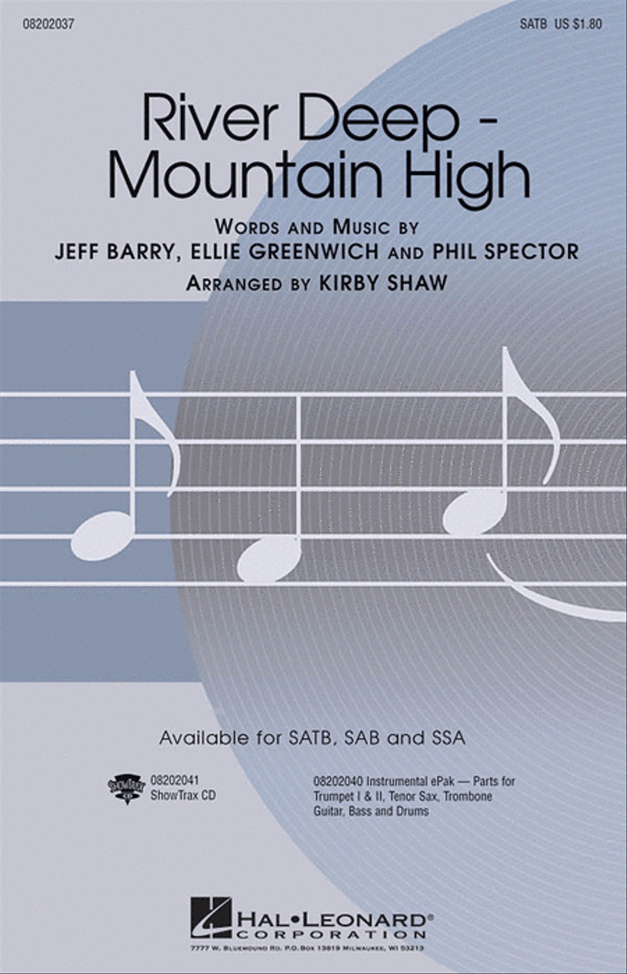 River Deep – Mountain High Show Choir scores gallery preview page 1