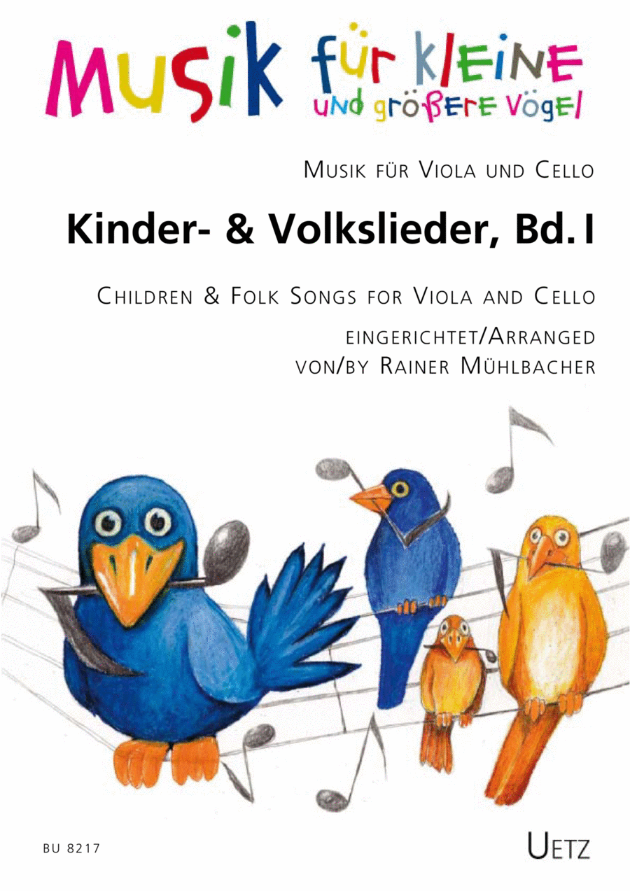 Folks Songs vol. 1 Cello scores gallery preview page 1