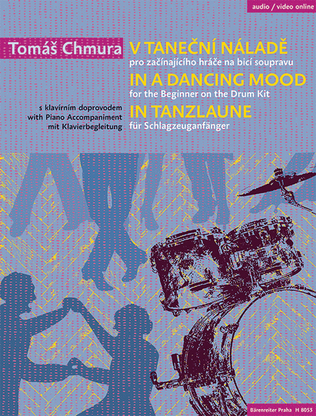 Book cover for In a Dancing Mood for the Beginner on the Drum Kit