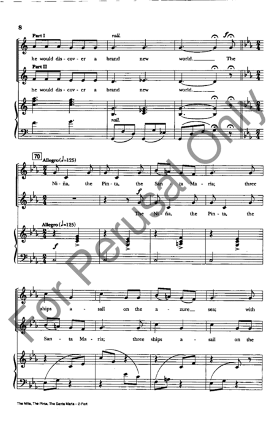 The Nina Pinta Santa Maria SA scores gallery preview page 7