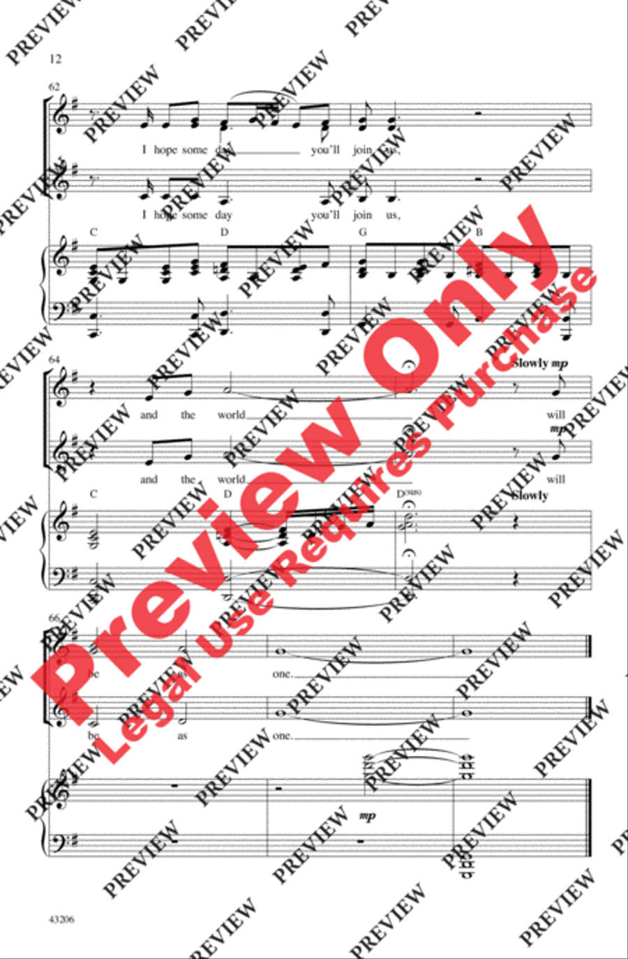 Imagine Imagine Women's Choir scores gallery preview page 23