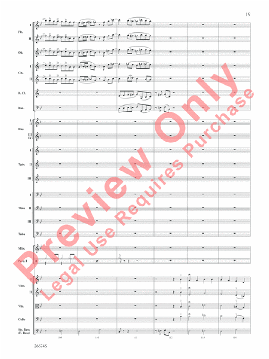 There's Christmas in the Air Full Orchestra scores gallery preview page 20