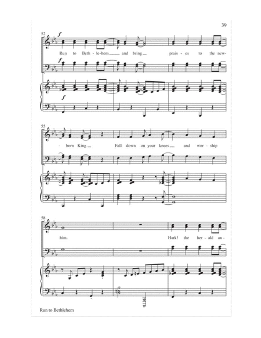 Sing with the Angels!- Score 4-Part scores gallery preview page 42