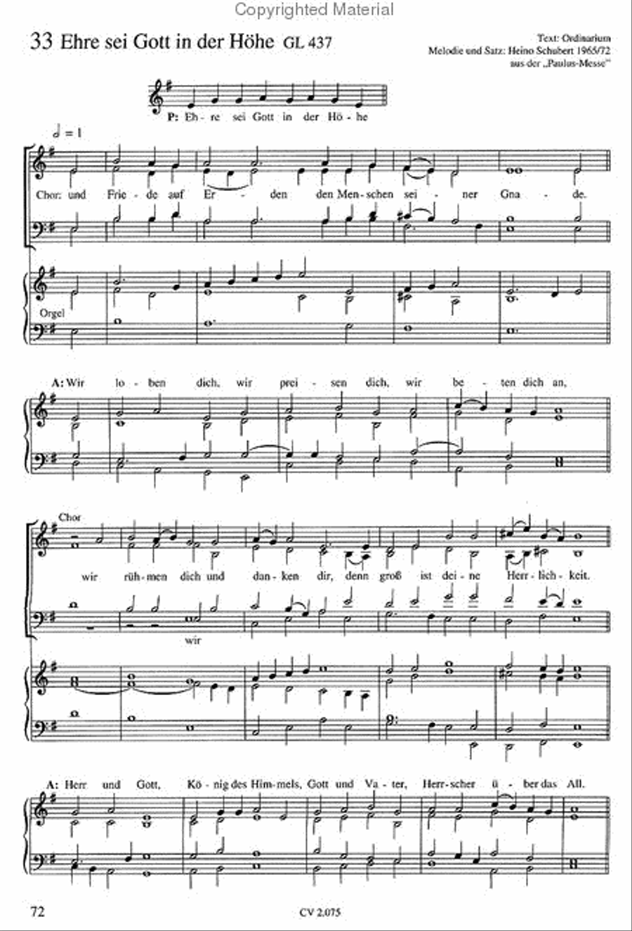 Freiburger Chorbuch Choir scores gallery preview page 5