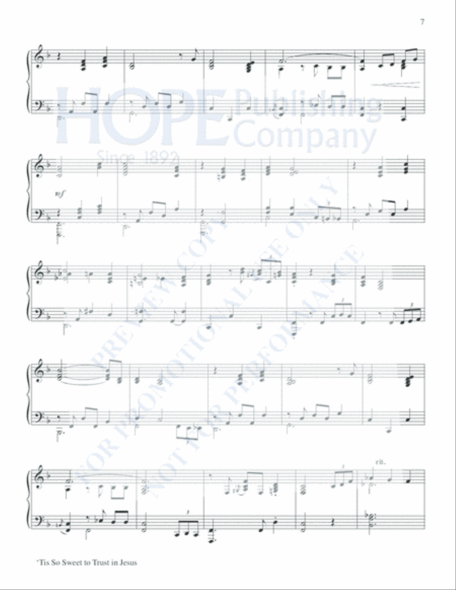 Gospel Greats 2 Piano Solo scores gallery preview page 14