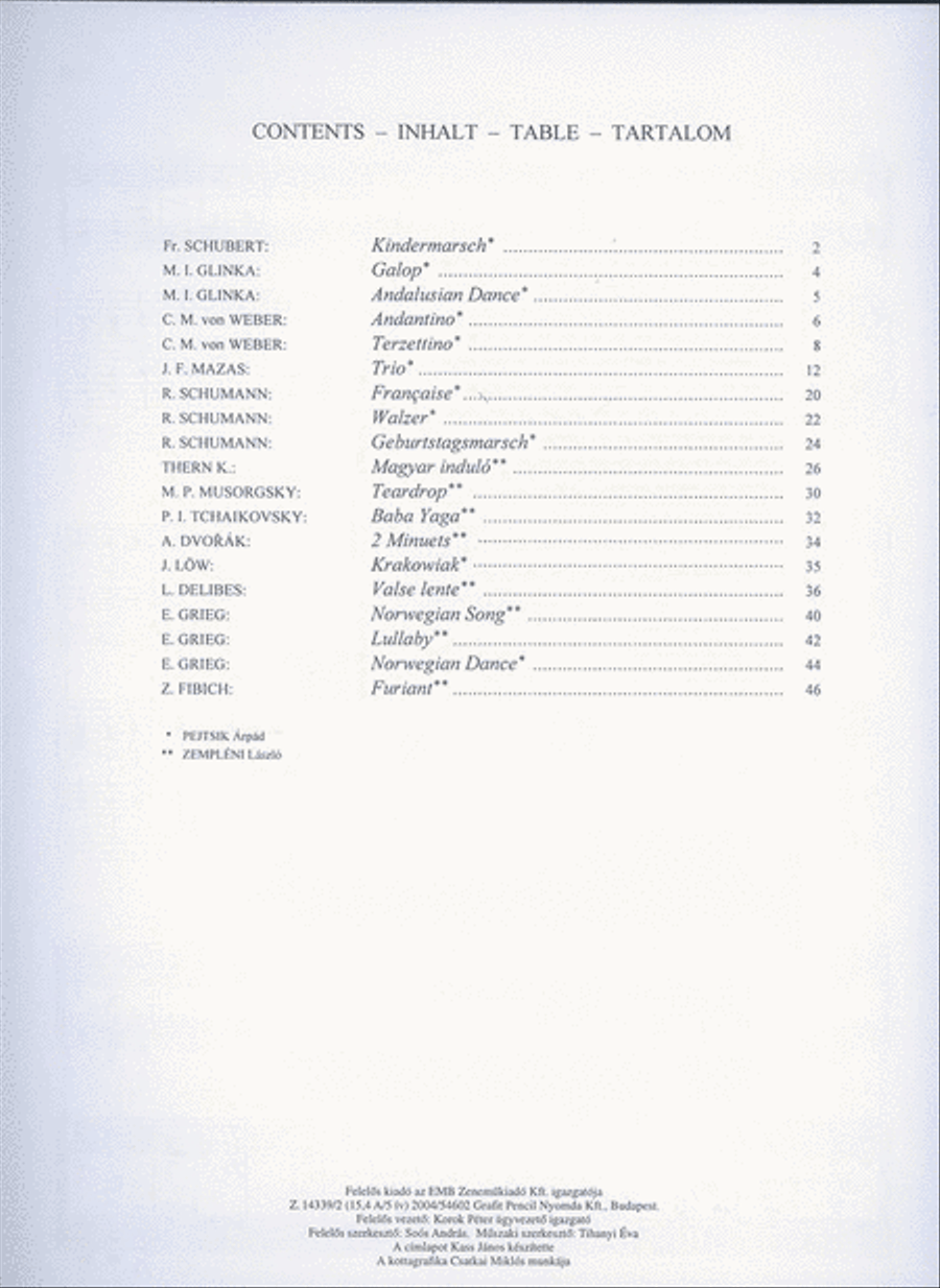 Romantische Klaviertrios für Anfänger (Erste Lage) Piano Trio scores gallery preview page 2
