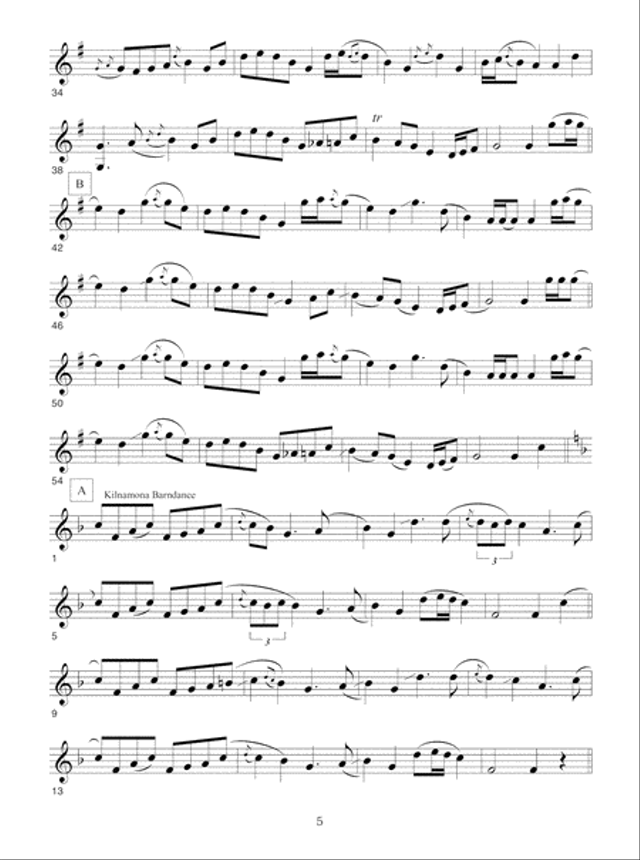 Martin Hayes - Under the Moon Violin scores gallery preview page 6