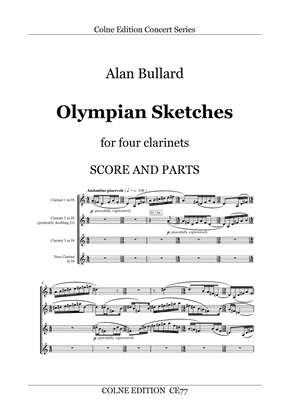 Olympian Sketches (for four clarinets)