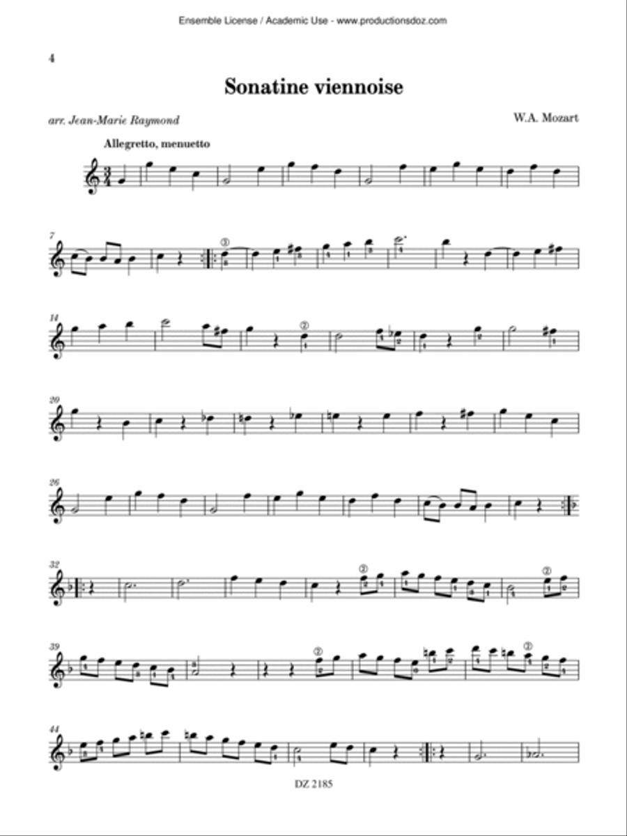 Vous êtes soliste? Voici l’orchestre! vol. 1 Orchestra scores gallery preview page 4