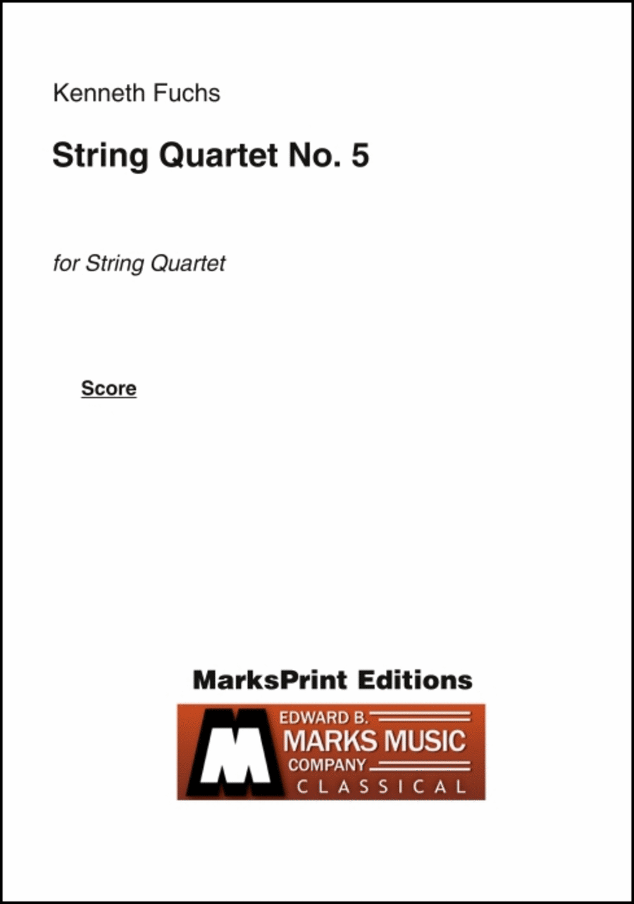 String Quartet No. 5 (score)