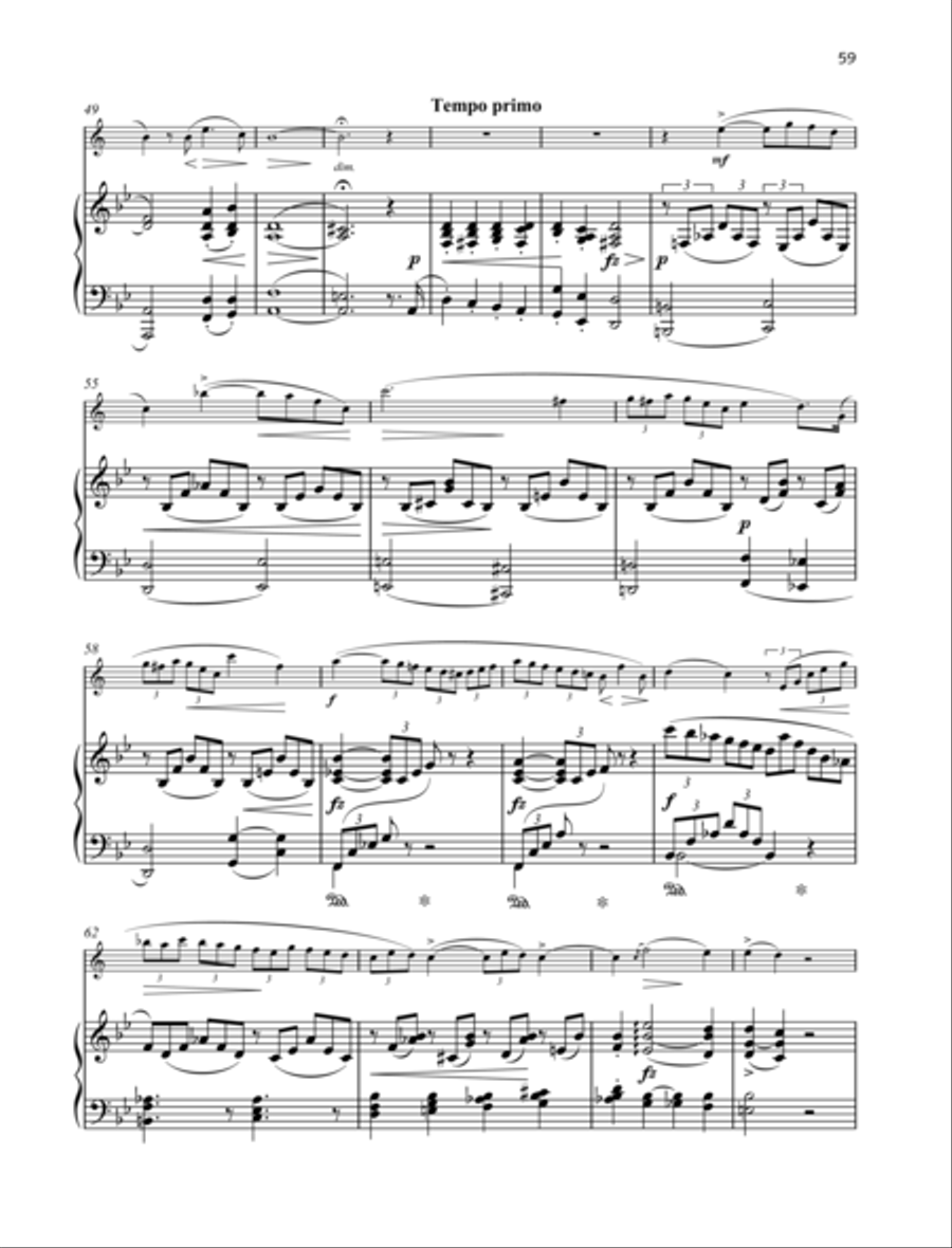 Fantasy Pieces B-Flat Clarinet scores gallery preview page 4