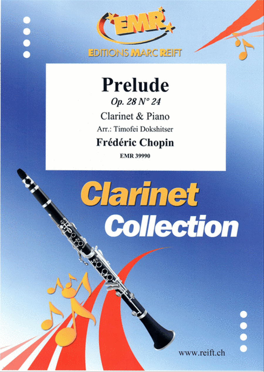 Prelude Clarinet Solo scores gallery preview page 1