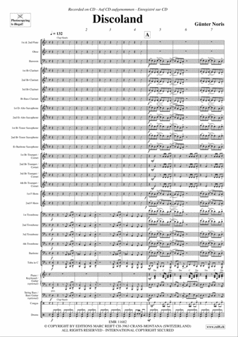 Discoland Concert Band scores gallery preview page 4