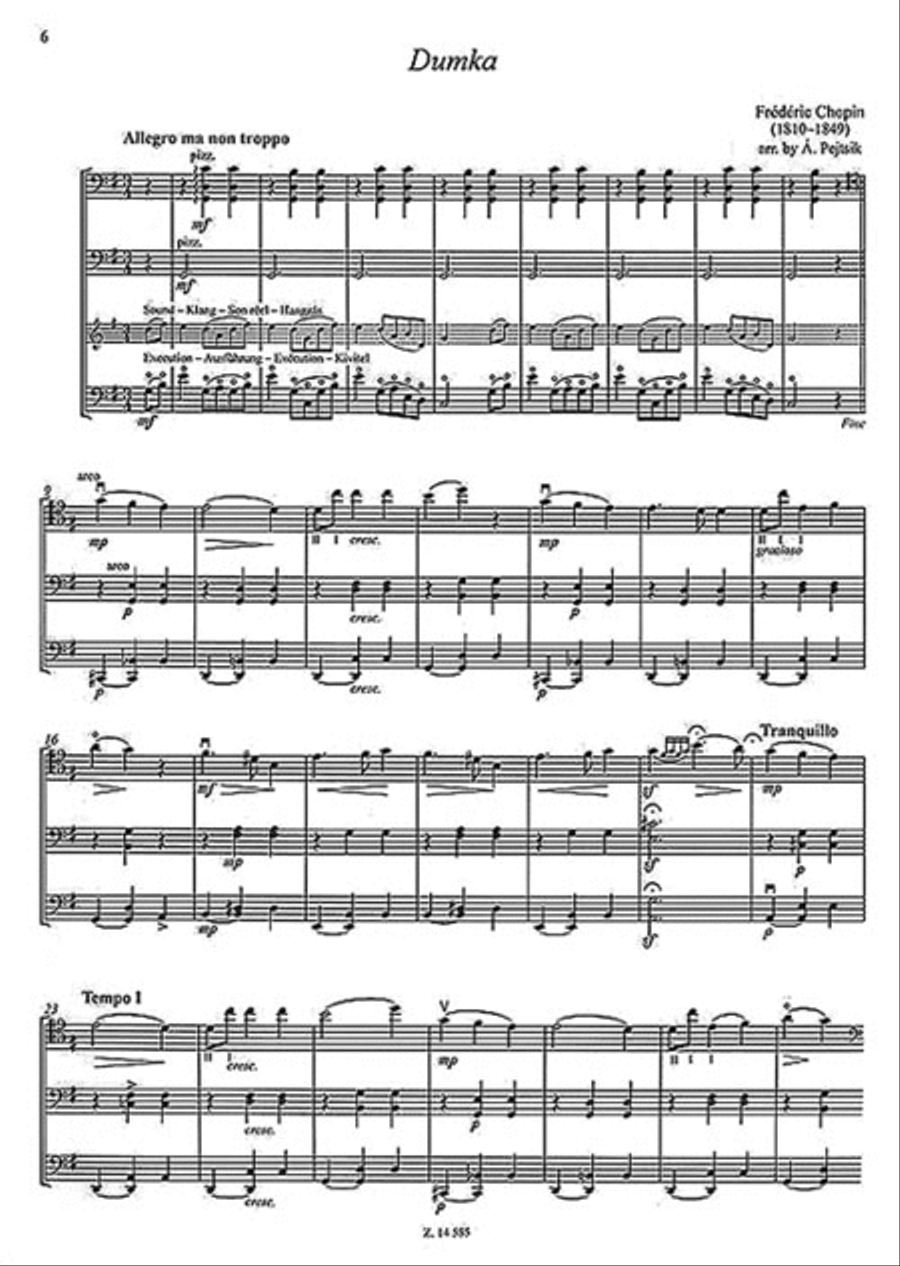 Chamber Music for 3 Violoncellos – Volume 7 Cello scores gallery preview page 2