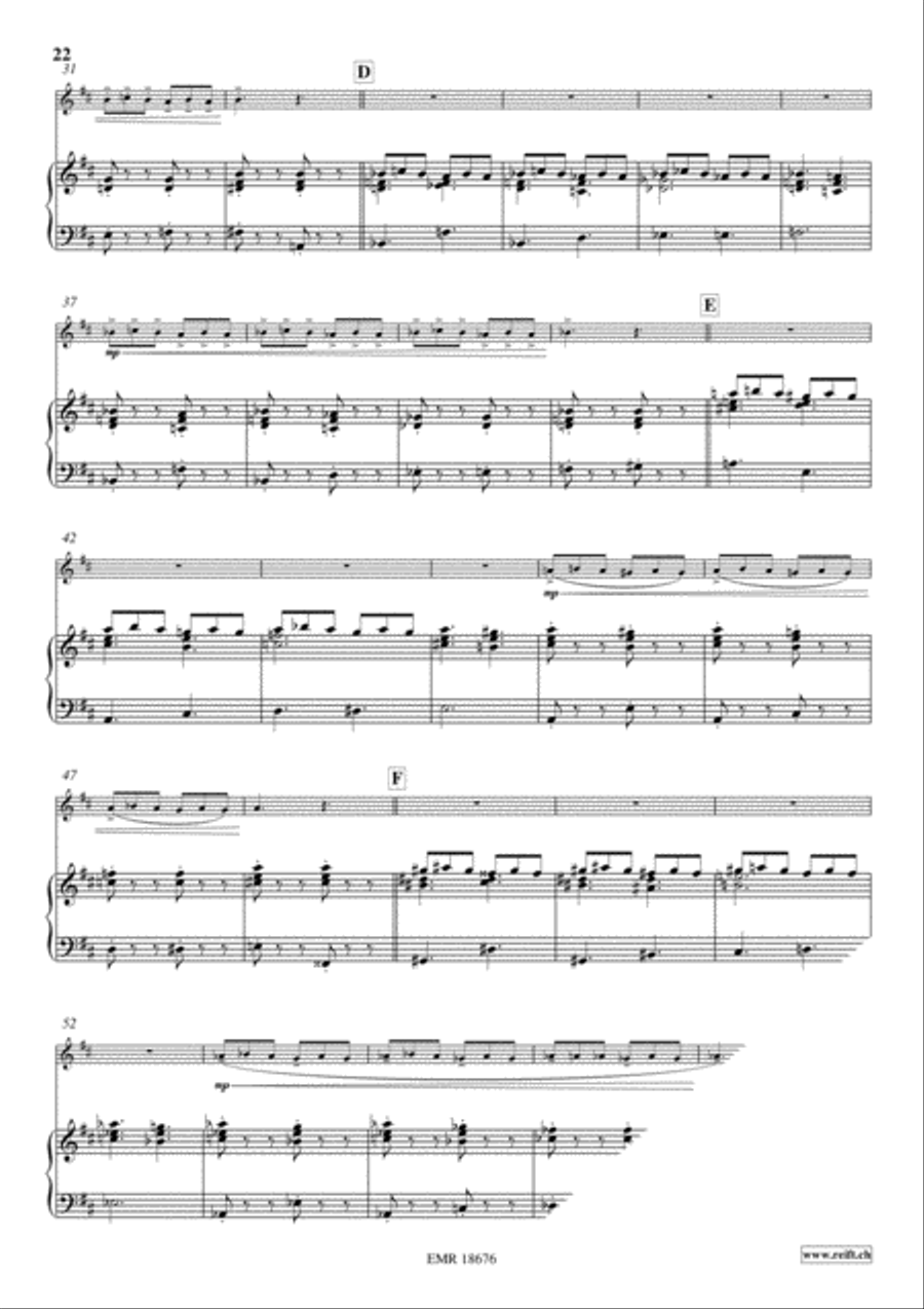 5 Etudes d'Intonation Violin scores gallery preview page 6