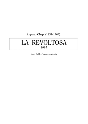 "La Revoltosa" for Brass Band