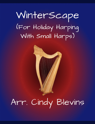 Book cover for Winterscape, 16 seasonal arrangements for Lap Harp