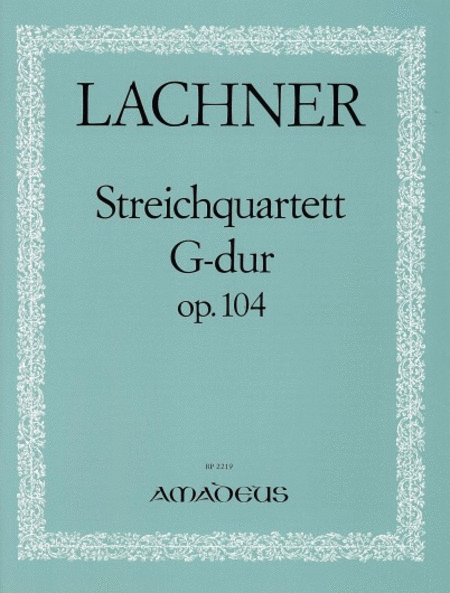 Quartet in G Major Op. 104