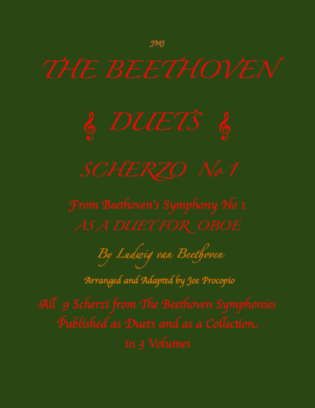 The Beethoven Duets For Oboe Complete Collection (All 9 Scherzi) image number null