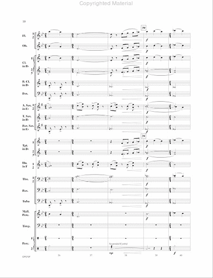Trilogy Trilogy Concert Band scores gallery preview page 11