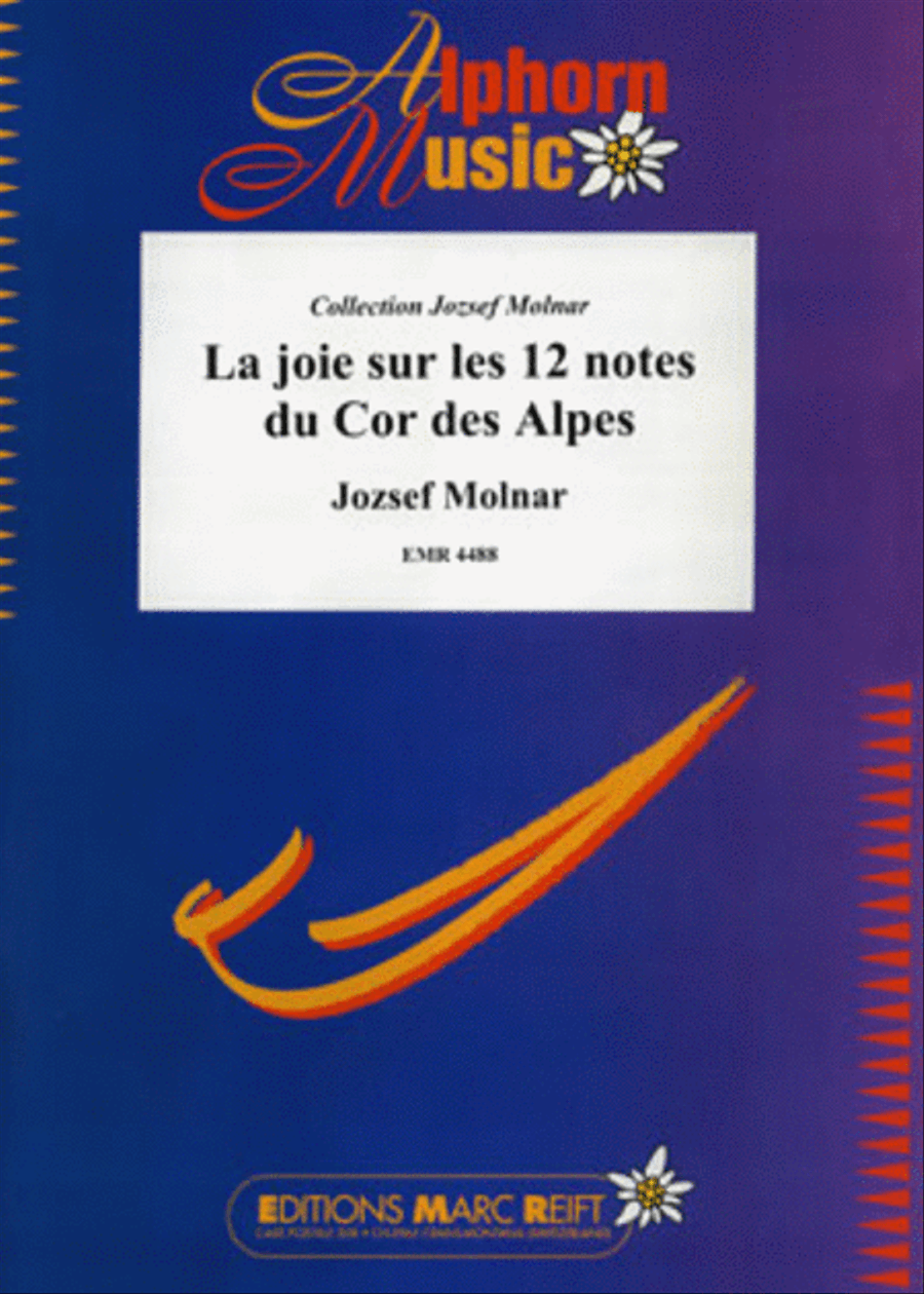 La joie sur les 12 notes du Cor des Alpes Alphorn scores gallery preview page 1